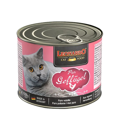 德国Leonardo小李子猫罐头200g*6