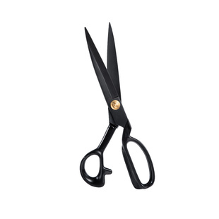 张小泉黑刃裁缝专用剪刀专业裁缝剪刀工厂制衣布料工业用大剪刀