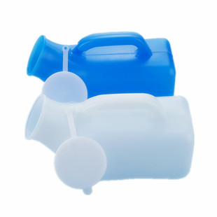 加厚老人大容量男女用尿壶家用带盖夜壶成人小便壶男士卧床接尿器