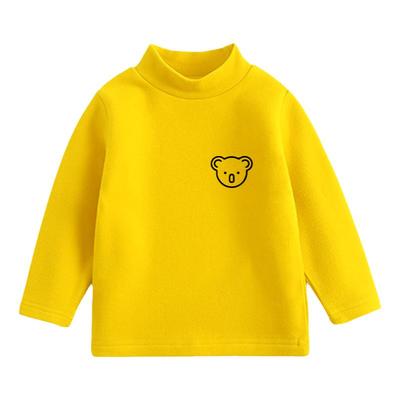 女童德绒打底衫加绒加厚