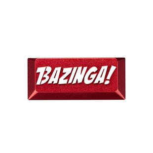 ZOMO原创设计生活大爆炸BAZINGA回车键个性金属机械键盘键帽单个