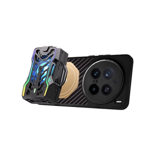 vivox300pro手机散热壳tvvt1009拿命散热紫铜嵌均热板入磁吸散热器散热保护壳