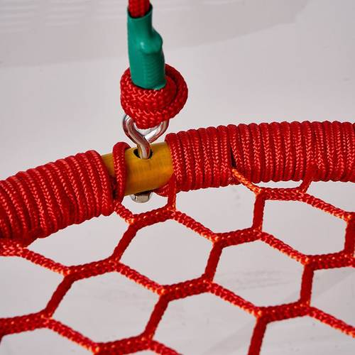 涤纶儿童秋千80cm圆形网不悬挂勒户外手室外吊潮流鸟巢绳家用椅