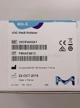 议价Millipore密理博MILLIPAK VOCPAK0A1 V0CPAK0A1 F9NA74613 22-OCT