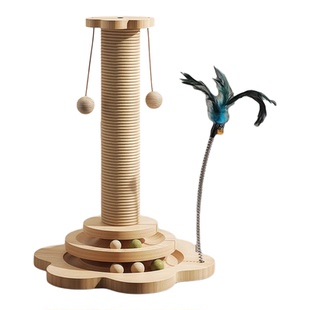 剑麻猫抓柱不掉屑猫爬柱一体猫爬架猫咪爬柱不占地猫爬架猫咪玩具