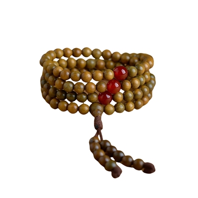 清香绿檀108颗手串念佛记数款