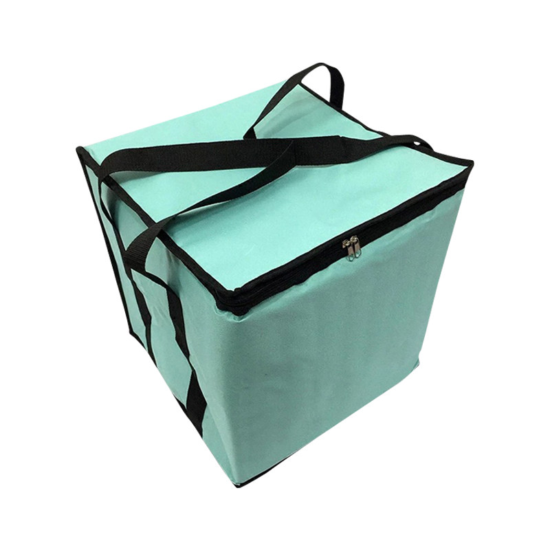 包邮现货大号特厚牛津布袋蛋糕便当保温包冷藏保鲜铝箔订制天蓝色