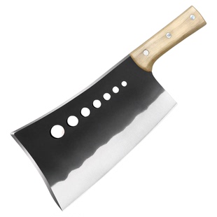 七星砍骨刀高锰钢锋利斩骨刀高硬度手工锻打大砍刀重型剁骨坎刀具