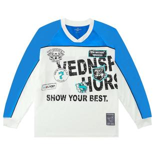 维动马年限定速干运动长袖男t恤美式篮球跑步健身投篮服上衣骏影V