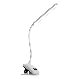 可夹时显台灯宿舍超长续航护眼学习高中生专用大面积光源床头阅读