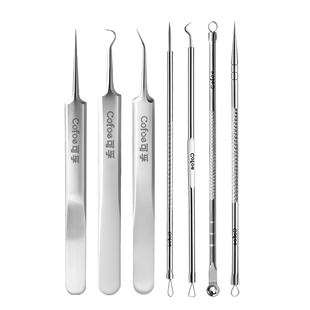 可孚细胞夹高精密专业医黑头夹超细用型套装美容院专用镊子粉刺针