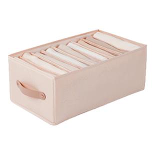 T恤收纳神器裤子收纳盒分格整理箱衣服衣柜长短袖分隔储物箱衣物