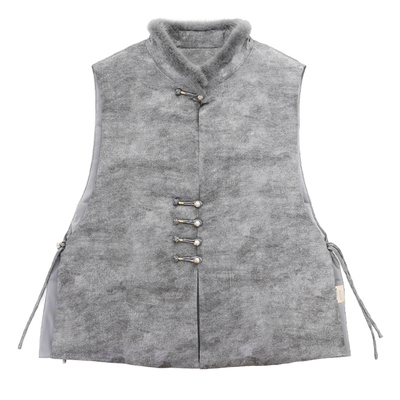 如意三色新中式国风马甲