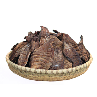 500g烟笋干湖南特产农家自制烟笋片干货烟熏笋干玉兰片竹笋干散装