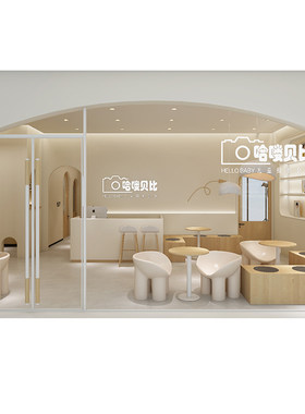 现代简约摄影工作室装修设计