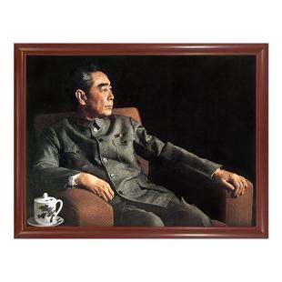 周恩来1973年-人民的好总理珍贵老照片横版永远怀念周总理装饰画
