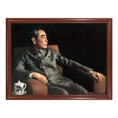 周总理书房照片装饰画复古怀旧