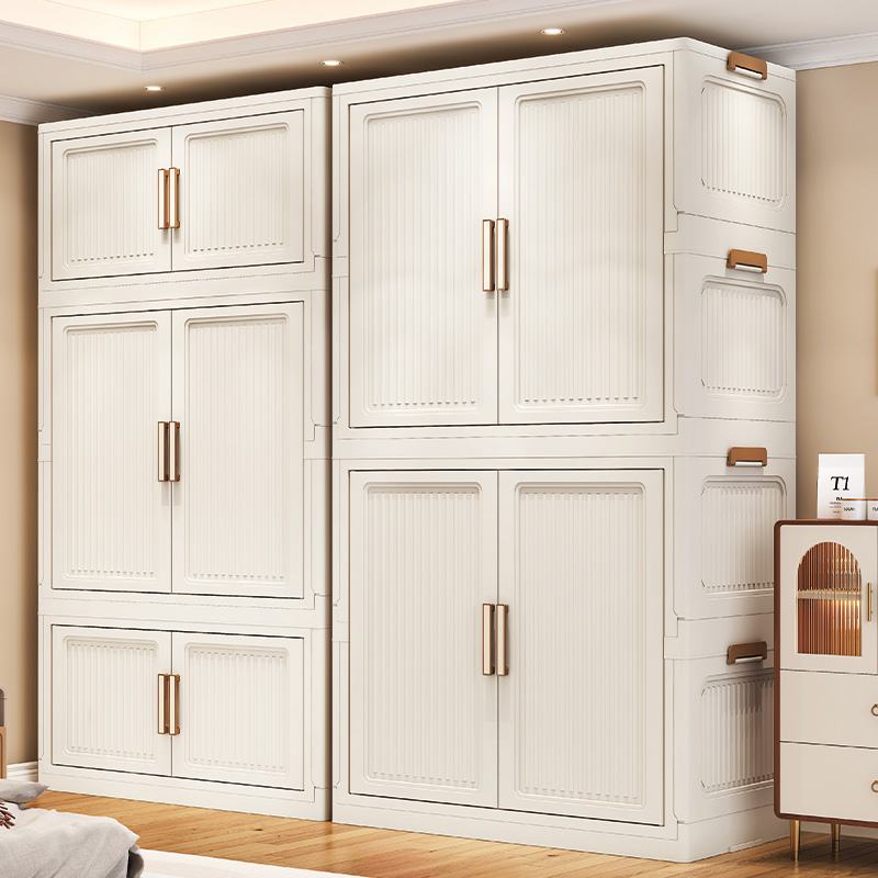 免安装简易衣柜家用卧室儿童小衣橱收纳用出租屋柜折叠储物柜衣服