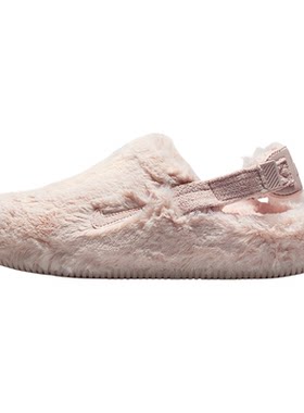 Nike/耐克正品CALM MULE SE女士休闲毛绒保暖拖鞋FZ3118-601