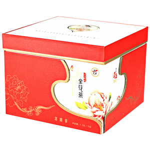 河南洛阳特产武皇礼盒装18朵花茶