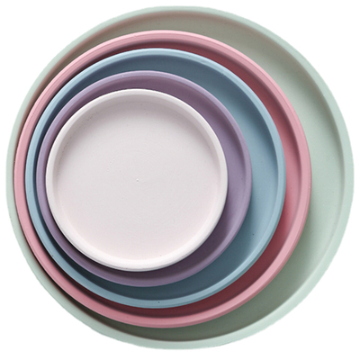 花盆托盘素烧陶瓷接水盘圆形底托