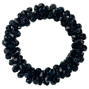 高马尾发饰手链两用水钻头绳橡皮筋发圈女扎头发绳头饰仿水晶皮套