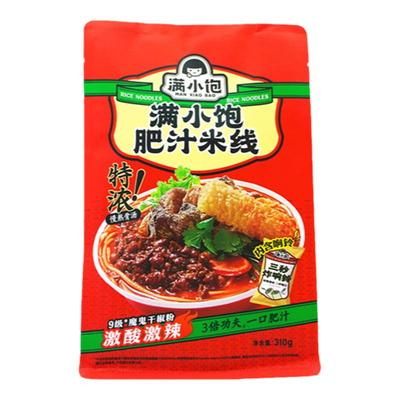 满小饱肥汁米线310g香辣港式袋装