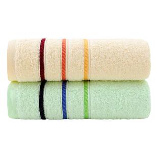 洁丽雅纯棉毛巾一条装A类婴幼儿成人家用洗脸不掉毛吸水全棉面巾