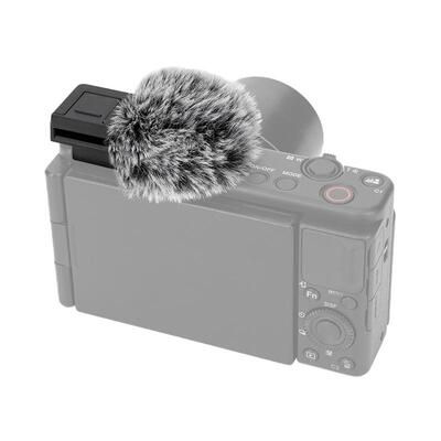 JJC适用索尼ZVE10麦克风防风毛套