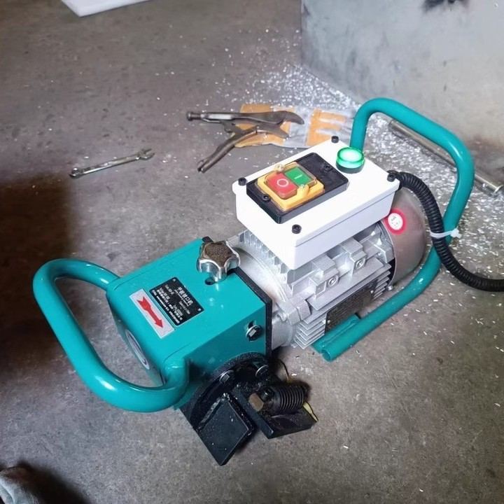 钢材平板坡口机手持式电动钢板碳钢不锈钢斜边焊接器倒角机