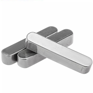 304不锈钢GB1096A型方料销/平键圆角平销方键销D3D4D5D6D8D10D12