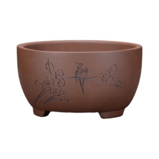 紫砂花盆多肉金弹子松树榕树客厅阳台室内绿植大号盆景盆特价包邮