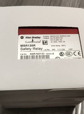 议价AB罗克韦尔安全继电器全新正品MSR126R 440R-N23123 全新