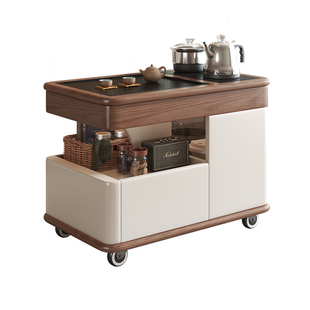 可移动边几茶几客厅家用阳台小茶桌茶台烧水壶泡茶一体沙发侧边柜