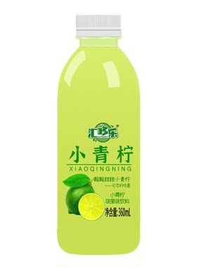 汇哆乐360ML小青柠果味饮料