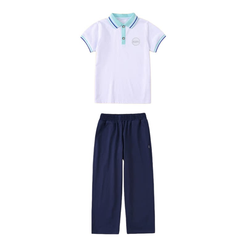 景德镇市统一中小学生夏季校服乐平一中实验中学生小学生夏季校服