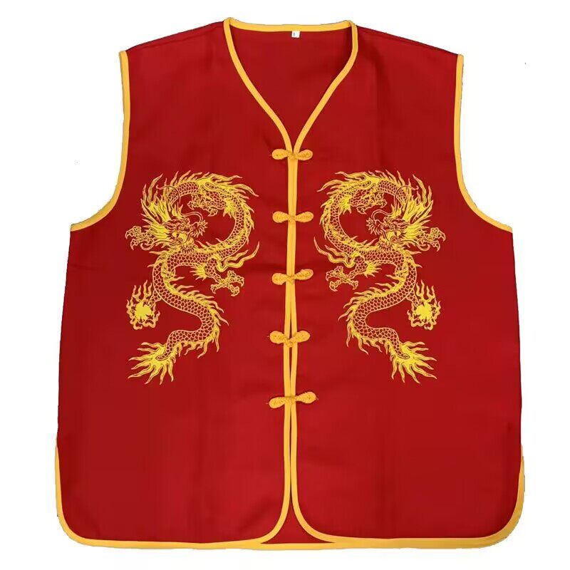 法会香客进香团马甲游神祭祖锣鼓秧歌服庙会喜庆新中式中国风背心