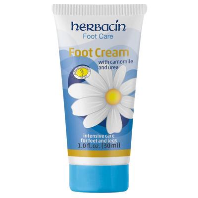 herbacin小甘菊脚部润补水护理霜