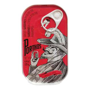 125g葡国老人即食茄汁沙丁鱼吞拿鱼PORTHOS Sardines Spiced Tuna
