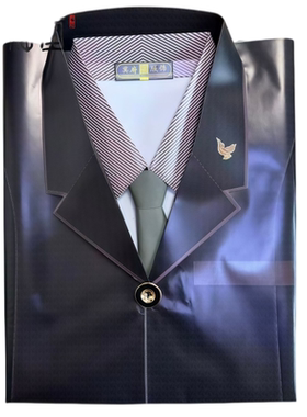 高档男士四季服饰纸衣服套装