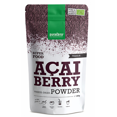 比利时Purasana巴西莓粉100g