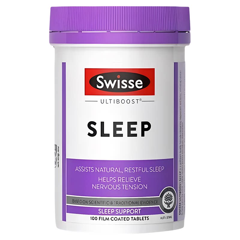 swisse睡眠片助眠片褪黑素软糖成人快速入睡熬夜睡不着失眠片正品