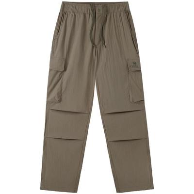 骆驼山海2.0工装裤男夏季2025新款防晒凉感阔腿情侣休闲长裤子男