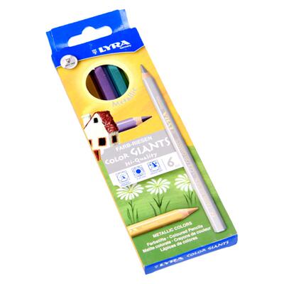 LYRA德国粗杆金属彩色铅笔