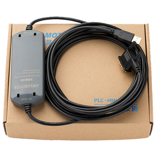 西门子s7-200plc编程电缆SMART200通讯线3DB30数据下载线USB-PPI+