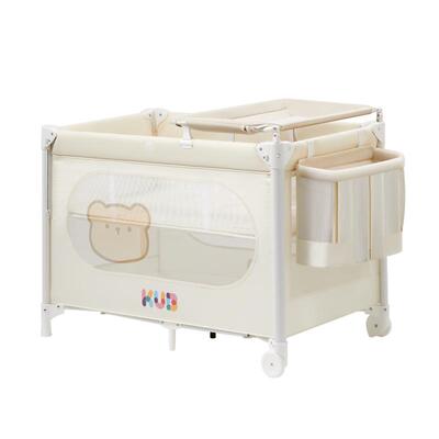 可优比折叠婴儿床便携式尿布台