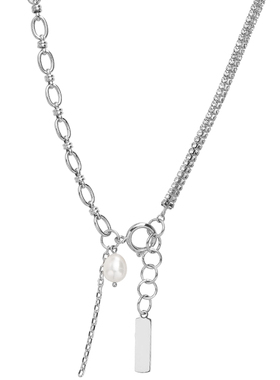 苏瑞高端双层拼接INS冷淡项链