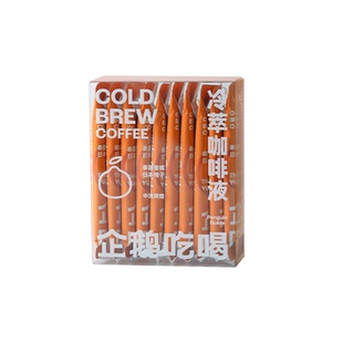 企鹅市集 冷萃咖啡液 耶加雪菲茉莉橘柚桂花冷萃咖啡美式黑咖6盒