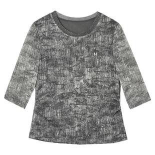 2025年秋Outlets正品 高端GZ系列套头七分袖上衣微弹修身针织衫女