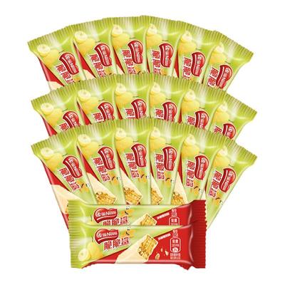 雀巢脆脆鲨冰糖雪梨味威化饼干
